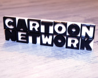 Logotipo de Cartoon Network Impreso en 3D Juego de simulación Juguete para niños Impresión 3D Aprendizaje Juguetes preescolares Impresión 3D Warner 20th Century Fox Pixar Animation