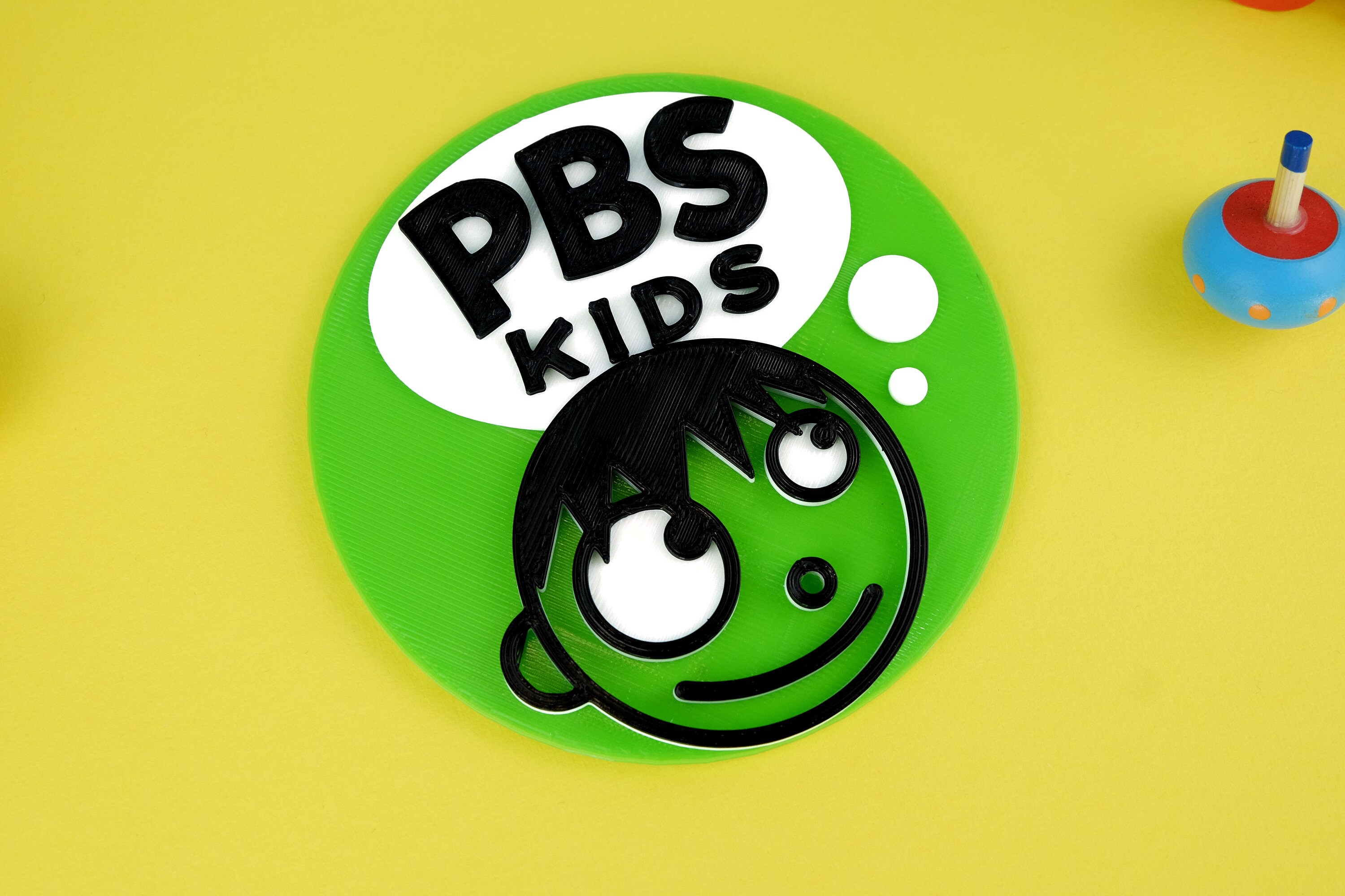 PBS Kids 3D Printed Logo Etsy