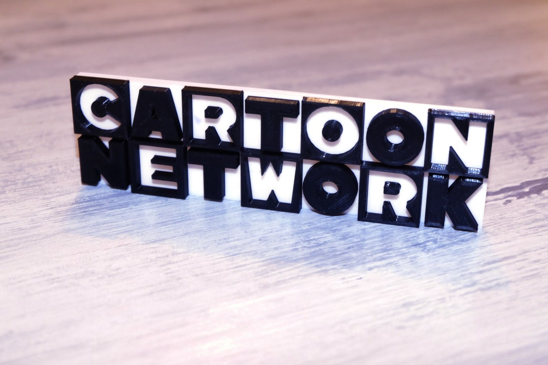 Cartoon Network Logo 3D Printed Pretend Play Kids Toy 3D Printing