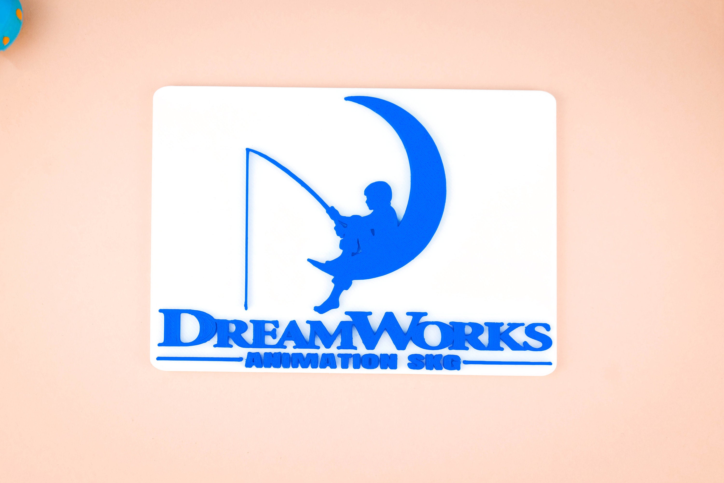 Dreamworks Logo 3D Printed Pretend Play Kids Toy 3D Printing Warner 