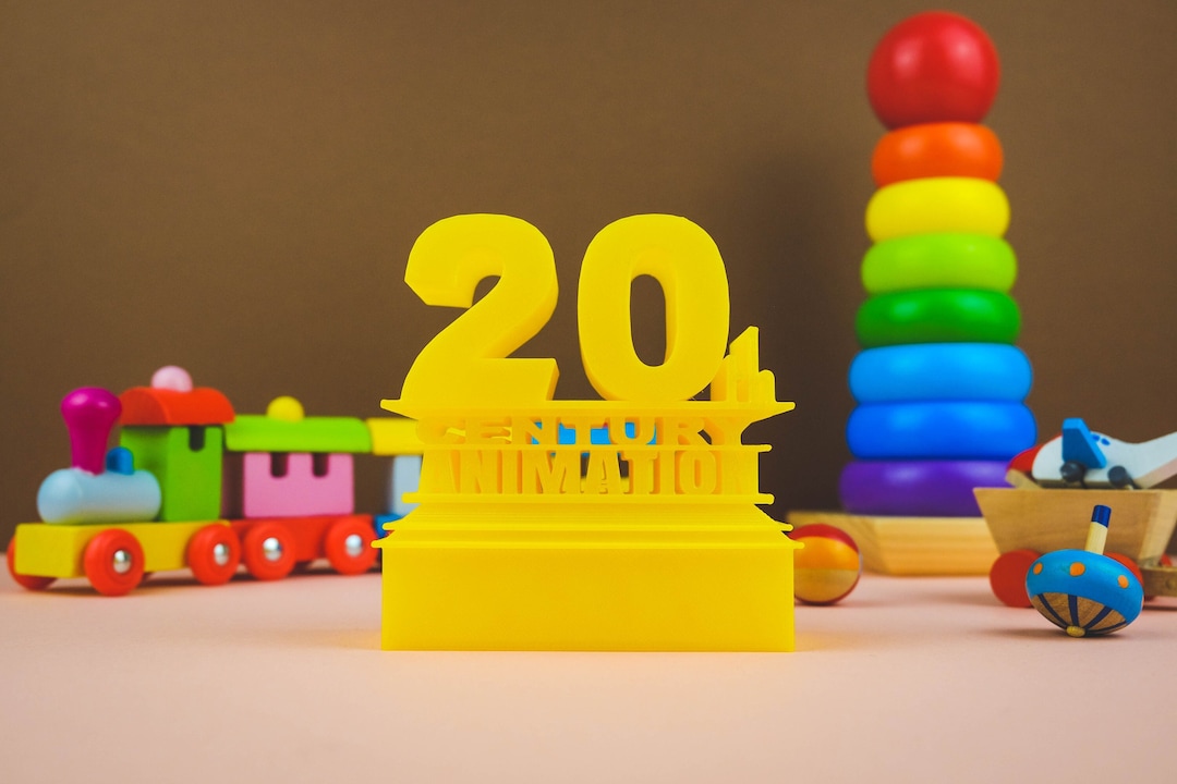 20th Century Animation 3D Printed Logo Etsy