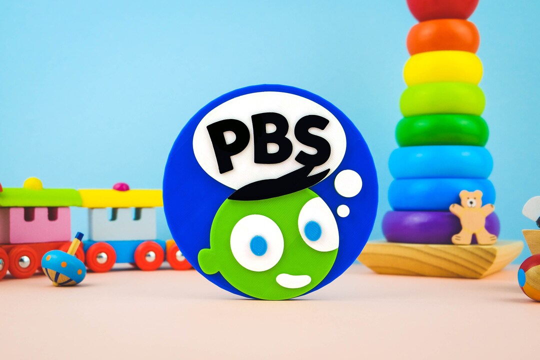 Del PBS Kids Dash Dot 3D Printed Logo Pretend Play Kids Toy TVOKIDS Warner Bros 20th Century Fox