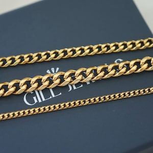 Cuban Chain Anklet Bracelet - Cuban Link Chain Anklet - Waterproof - Tarnish Free Daily Wear Anklets - Stainless Steel - Anklets For Women