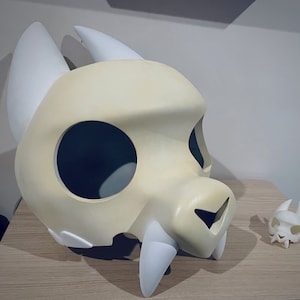 King skull 3D Model - El accesorio de cosplay de la casa del búho