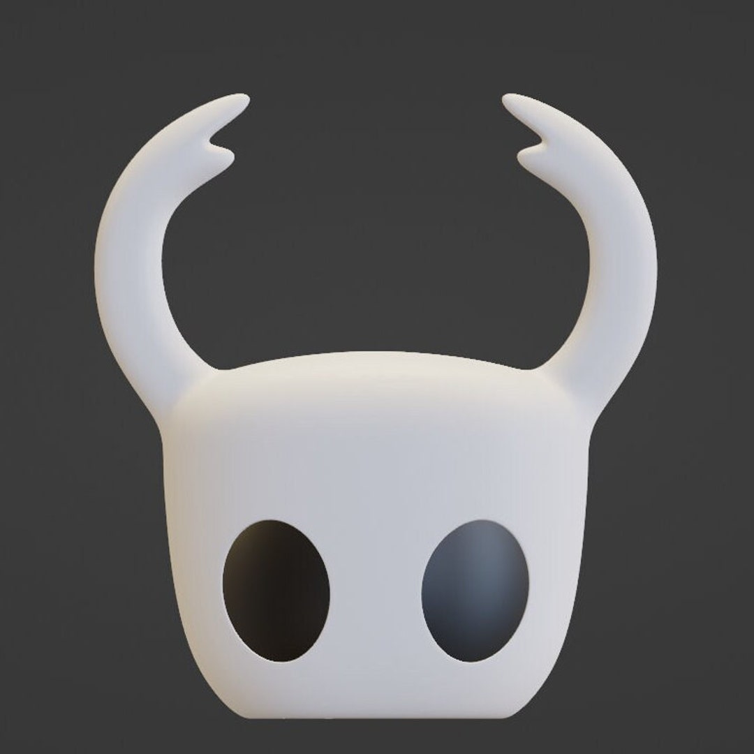 Hollow Knight, Knight Mask 3D Model - Cosplay, Prop - Etsy