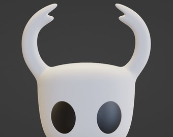 Hollow Knight, Knight Mask 3D Model - cosplay, prop