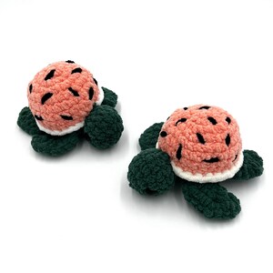Fruitles (Fruit Turtles) Crochet Watermelon Turtle