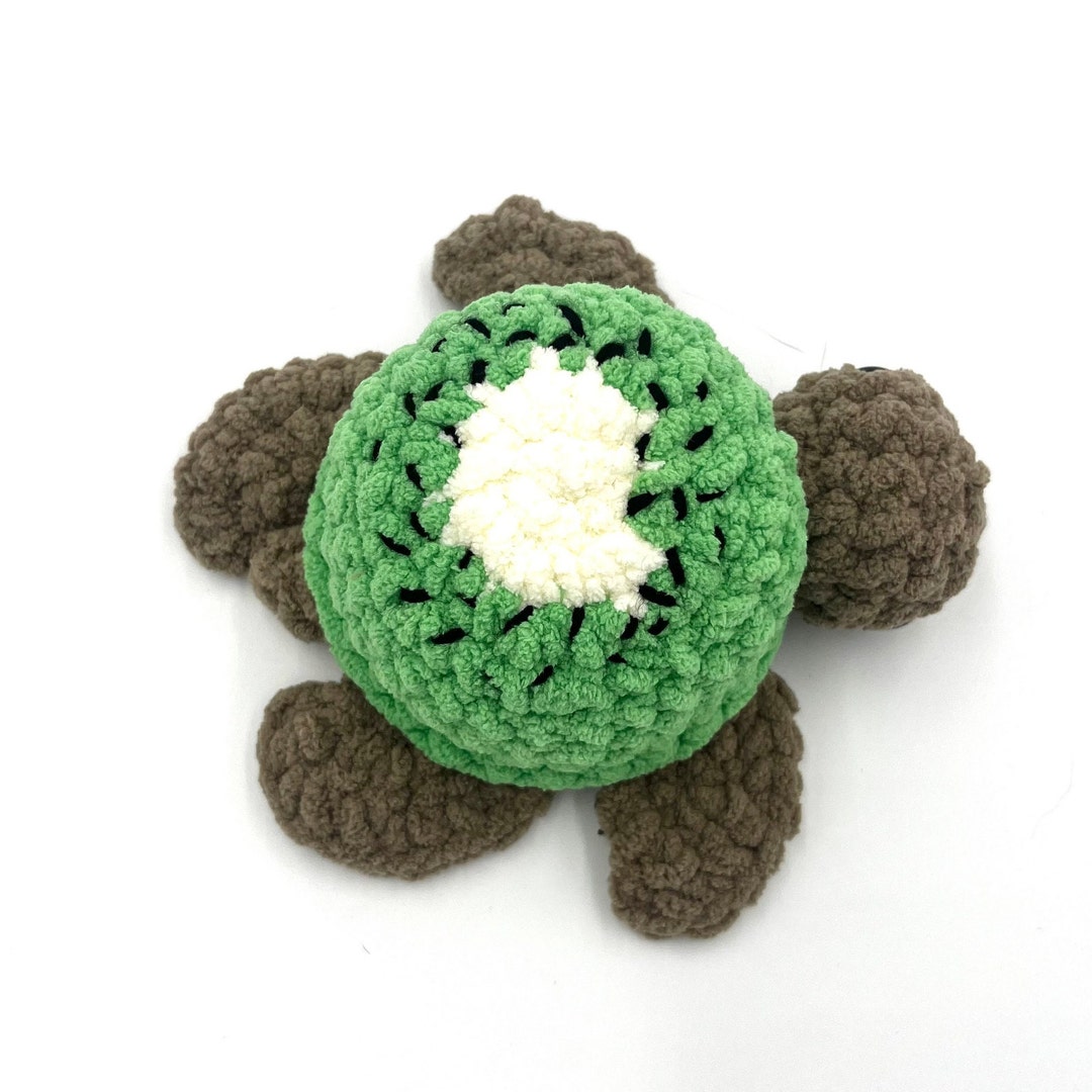 Fruitles (fruit Turtles) Crochet Kiwi Turtle - Etsy