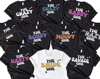 Bachelorette Party Shirts: Bride & Bridesmaid Group Tees