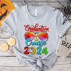Graduation Cruise 2024 Shirt: Family Vacation Matching Tee