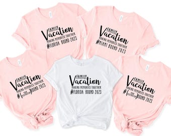 Custom Family Vacation Shirts: Matching Trip Tees