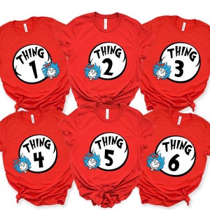Personalized Thing T-Shirt: Custom Family Matching Tops
