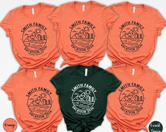 Custom Vacation Shirts: Family Matching Party Tees