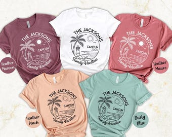 Personalized Miami Family Vacation Shirt, Custom Florida Beach Trip Tee, Matching Tropical Travel Shirt, Cruise Family Outfit Gift
