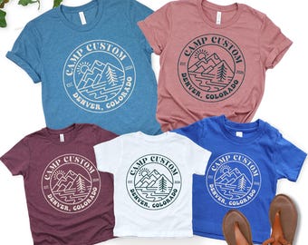 Custom Vacation Shirts: Family Matching Party Tees