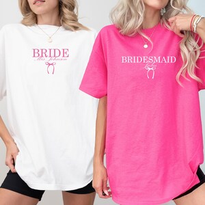 Comfort Colors Bridesmaid Shirt: Custom Bridal Party Tee