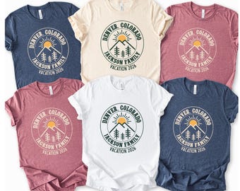 Custom Vacation Shirts: Family Matching Party Tees