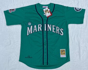 Ken Griffey Jr. Mitchell & Ness Seattle Mariners Jersey and Nike Griffey Max 1