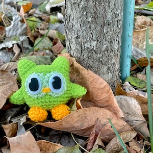 Duolingo Owl Crochet Pattern