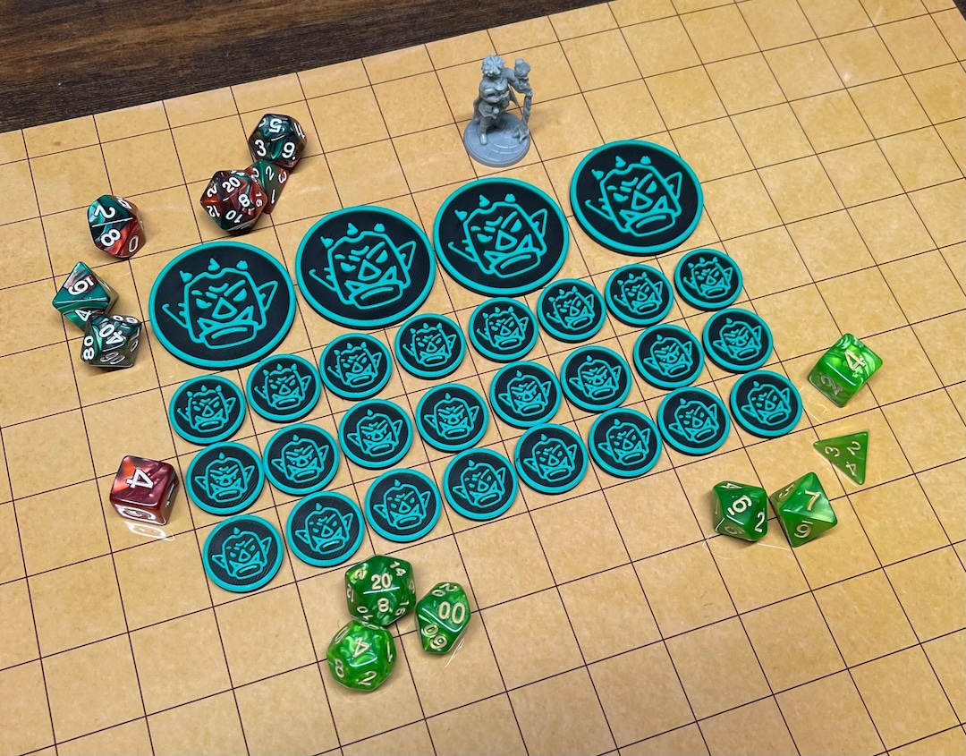 Ogre Token Set: Dungeons and Dragons, Pathfinder TTRPG (28 Pieces) - Etsy