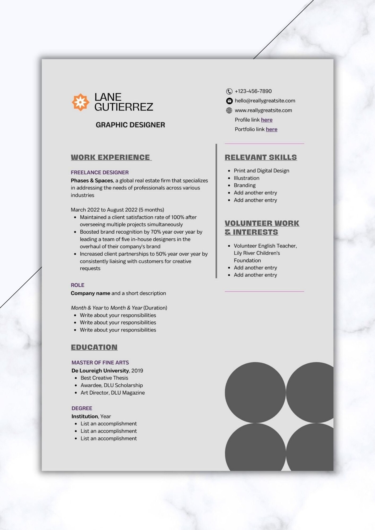 Curated visual reference: Cv Resume Cv Instant Download Cv Template Cv Template Professional Photo Inspiration