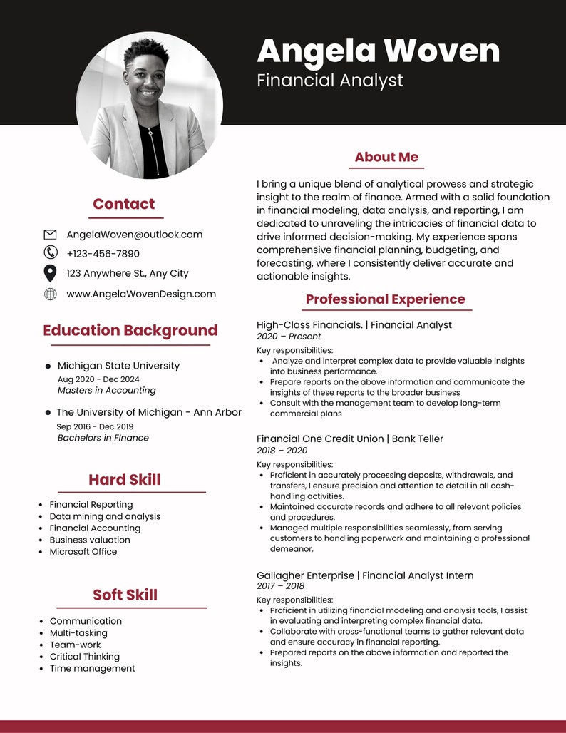 best-professional-resume-template-modern-resume-template-ats-friendly