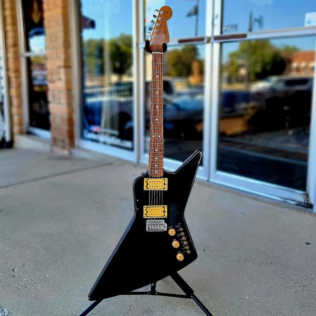 The Effender 1984 Cort Effector Explorer With Fender Roasted Neck Etsy