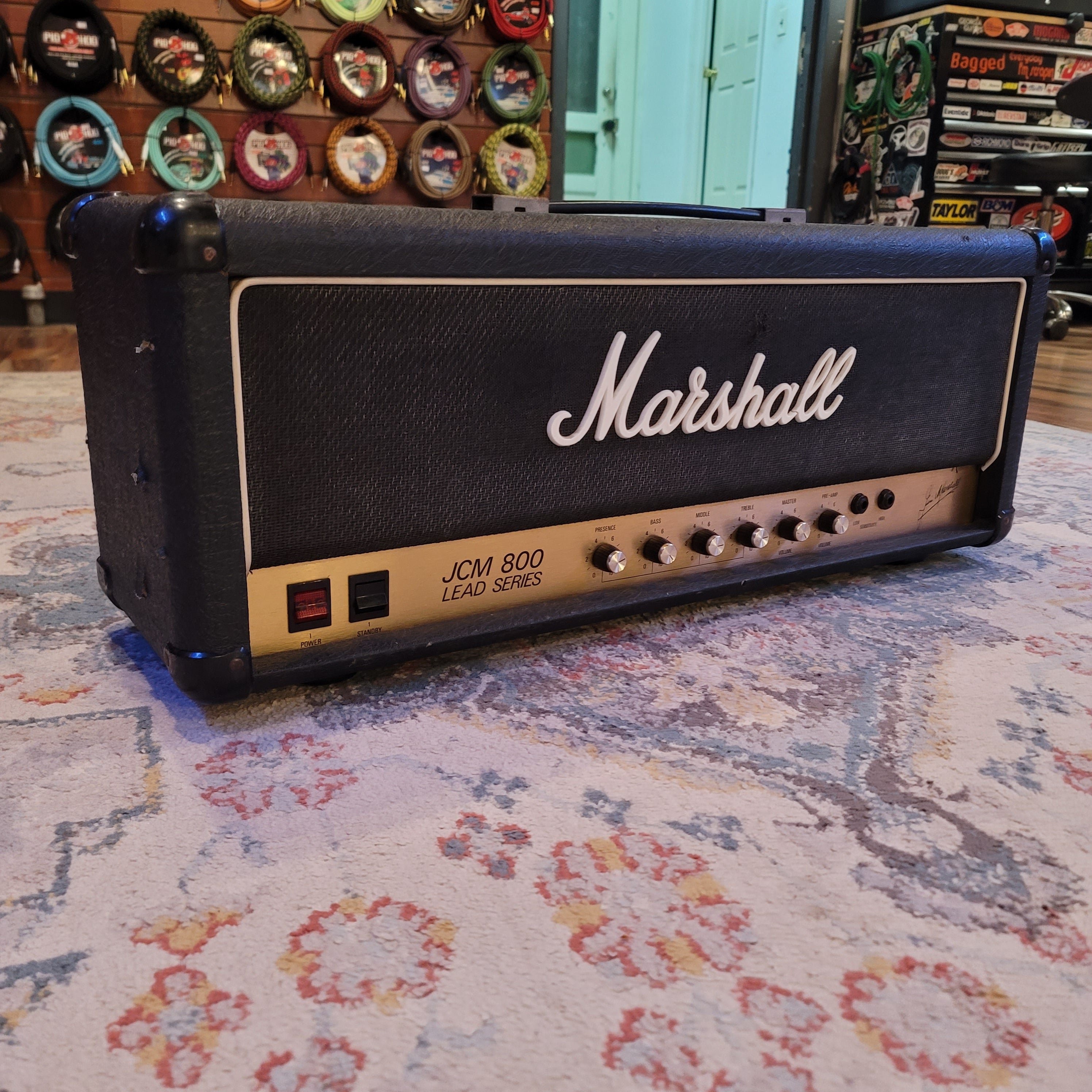 1988 Marshall JCM 800 - 2204 50-watt - Tube Amp Head - Etsy