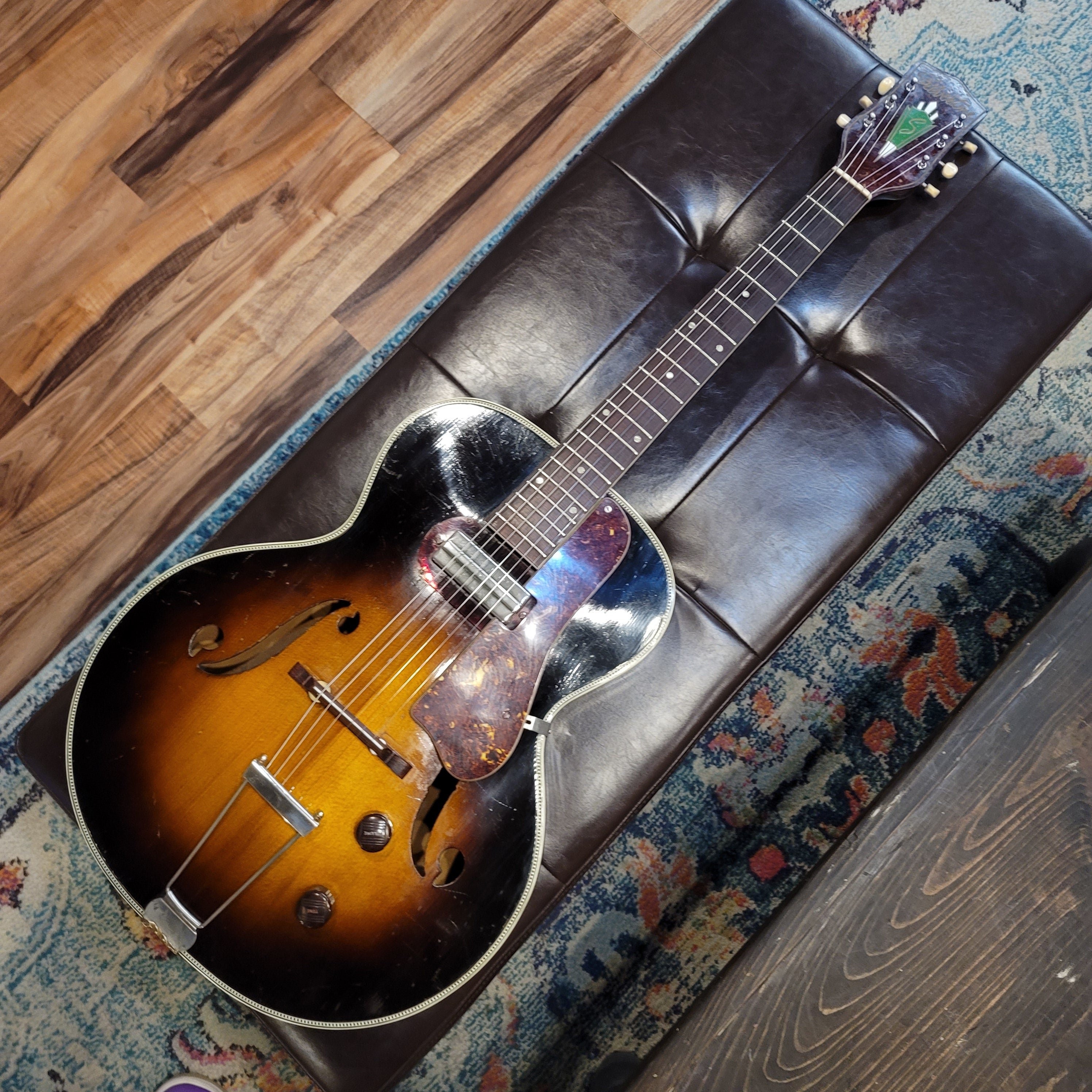 1950 Silvertone Archtop Electric - Gibson P13 Pickup Model