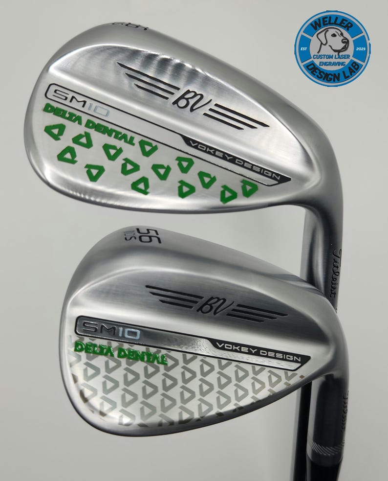 Custom Engraved Titleist Vokey SM10 Wedge - Etsy