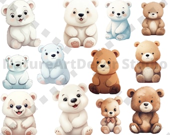 Png Orsetti Teneri Immagini Orsetto Piccolo Bianco