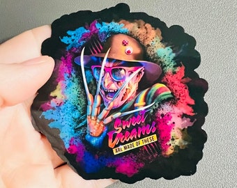 Sweet Dreams Freddy Krueger Sticker