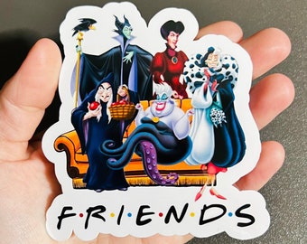 Villain Friends Sticker