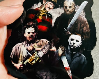 Horror Movie Sticker