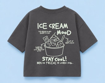 Ice Cream Iron-On Patch - Ice Cream Mood - Summer