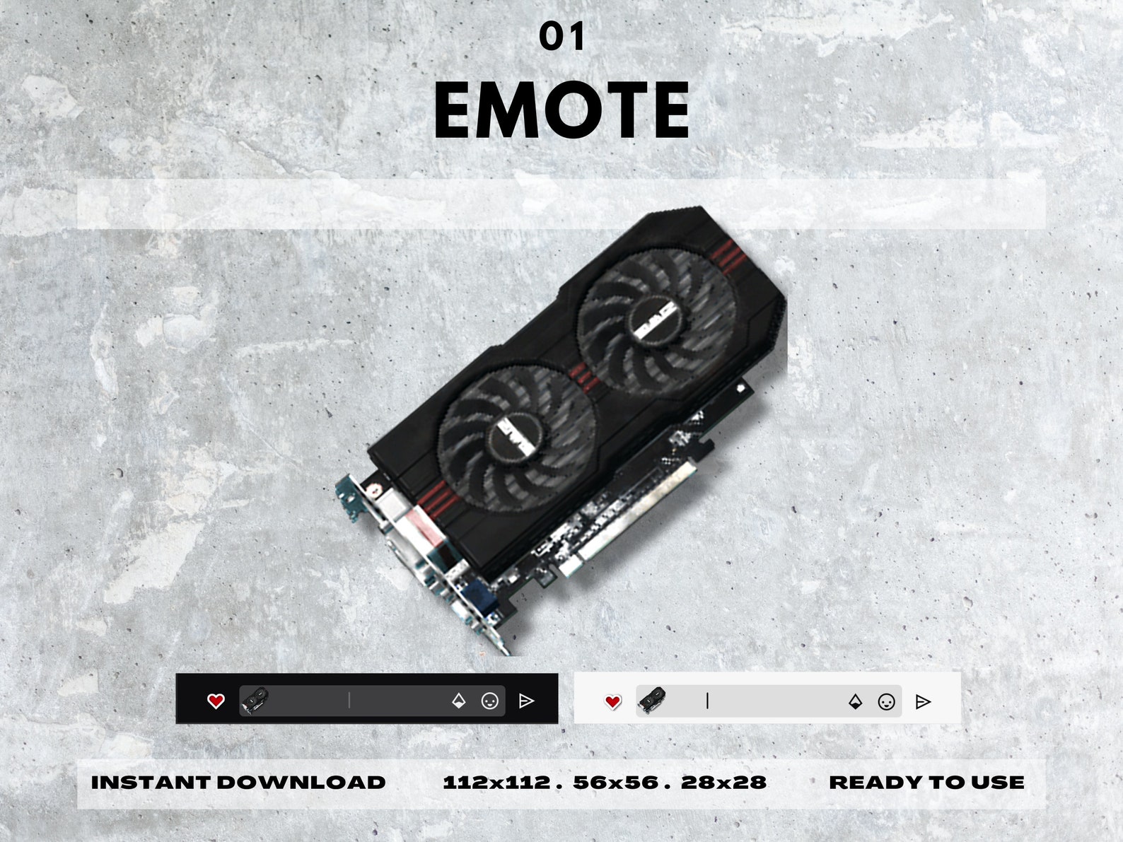 Tarkov GPU Emote Graphics Card Escape From Tarkov Instant Download Ready to Use for Twitch Etsy