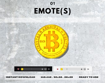 Emotka Tarkov Bitcoin na Twitchu i Discordzie