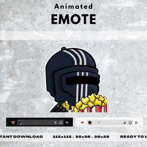 Tarkov Killa Popcorn Emote | Lurking Twitch Emote | Instant Download | Ready to Use