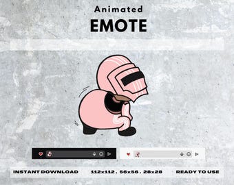 Escape From Tarkov PINK Killa Twerk Dance Emote | Animowana emotka Twitch | Gotowa do użycia