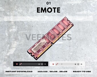 Pink RAM Emote | Escape from Tarkov | Twitch Emote | Ready To Use