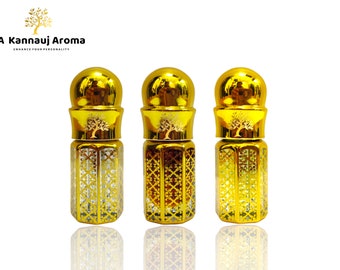 Rose Attar Perfume Discovery Set: Kannauj Handcrafted Essential Oils