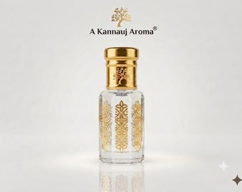 Orris Root Attar Perfume, Powdery Suede Aroma, Unisex Fragrance