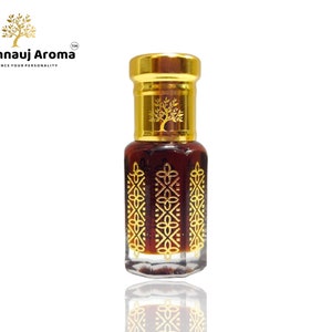 Aquilaria Resin Attar, Agarwood Essential Oil, Sweet and Smoky Woody Aroma, Luxury Indie Perfume Gift for Him & Her