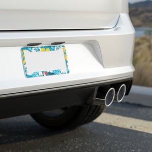 Hawaiian Hibiscus License Plate Frame