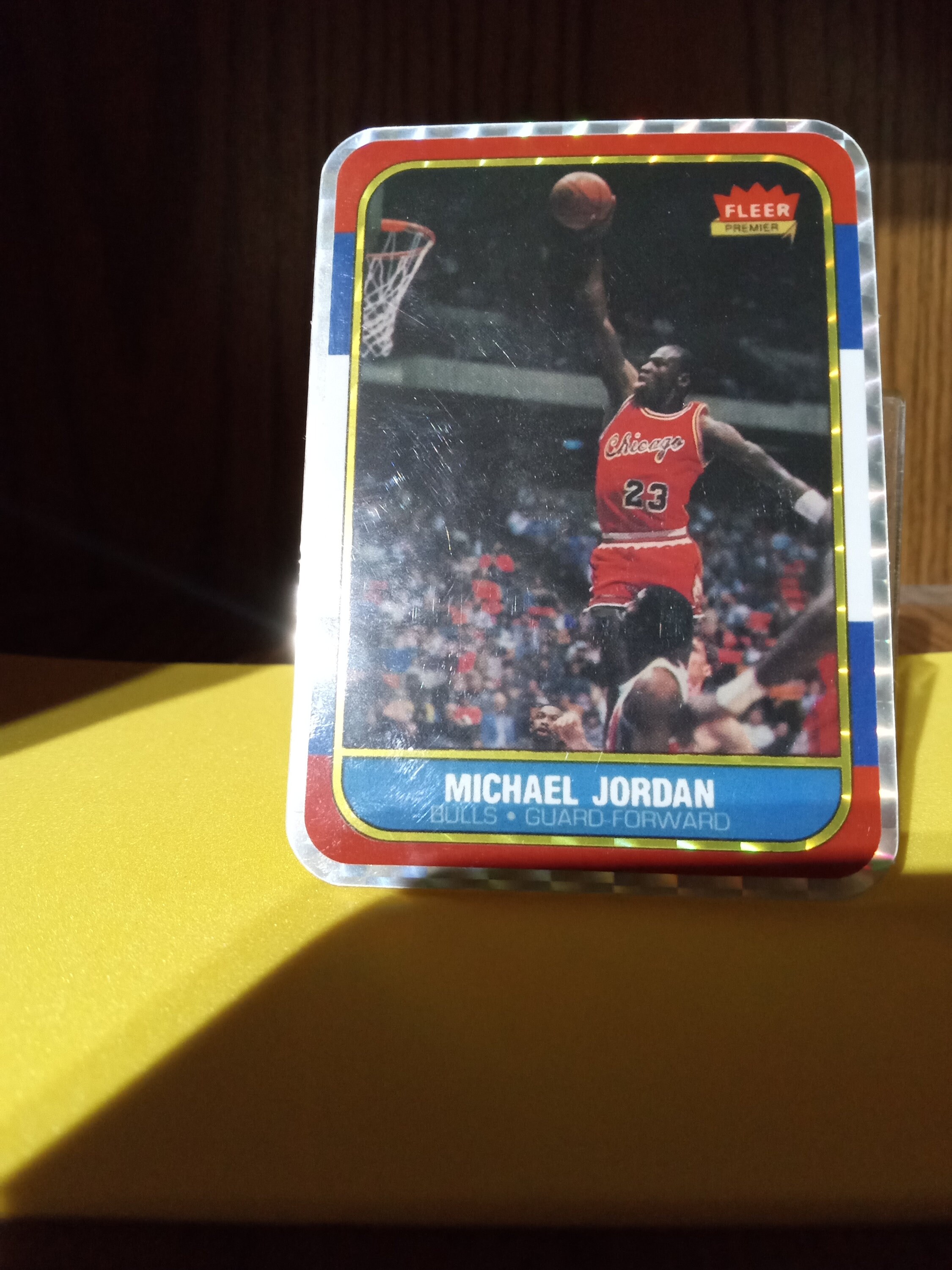 north carolina's finest michael jordan card