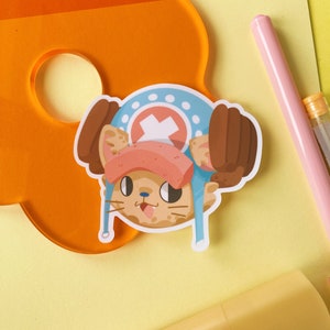 Cat Chopper sticker