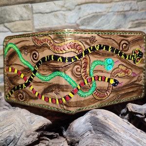 Cartera de serpientes exclusiva