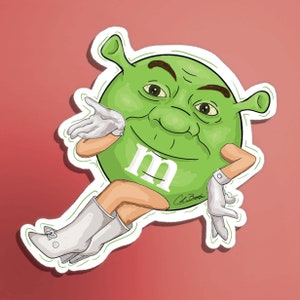 Shrek meme sticker Sticker for Sale by kha02