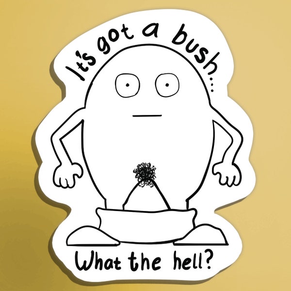 I Think You Should Leave Egg Game Waterproof Vinyl Sticker
