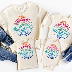 Custom Family Vacation Shirts 2025, Family vacation shirts 2025, Family Vacation Beach shirts, Family Vacation Matching Shirts 2025 Summer
